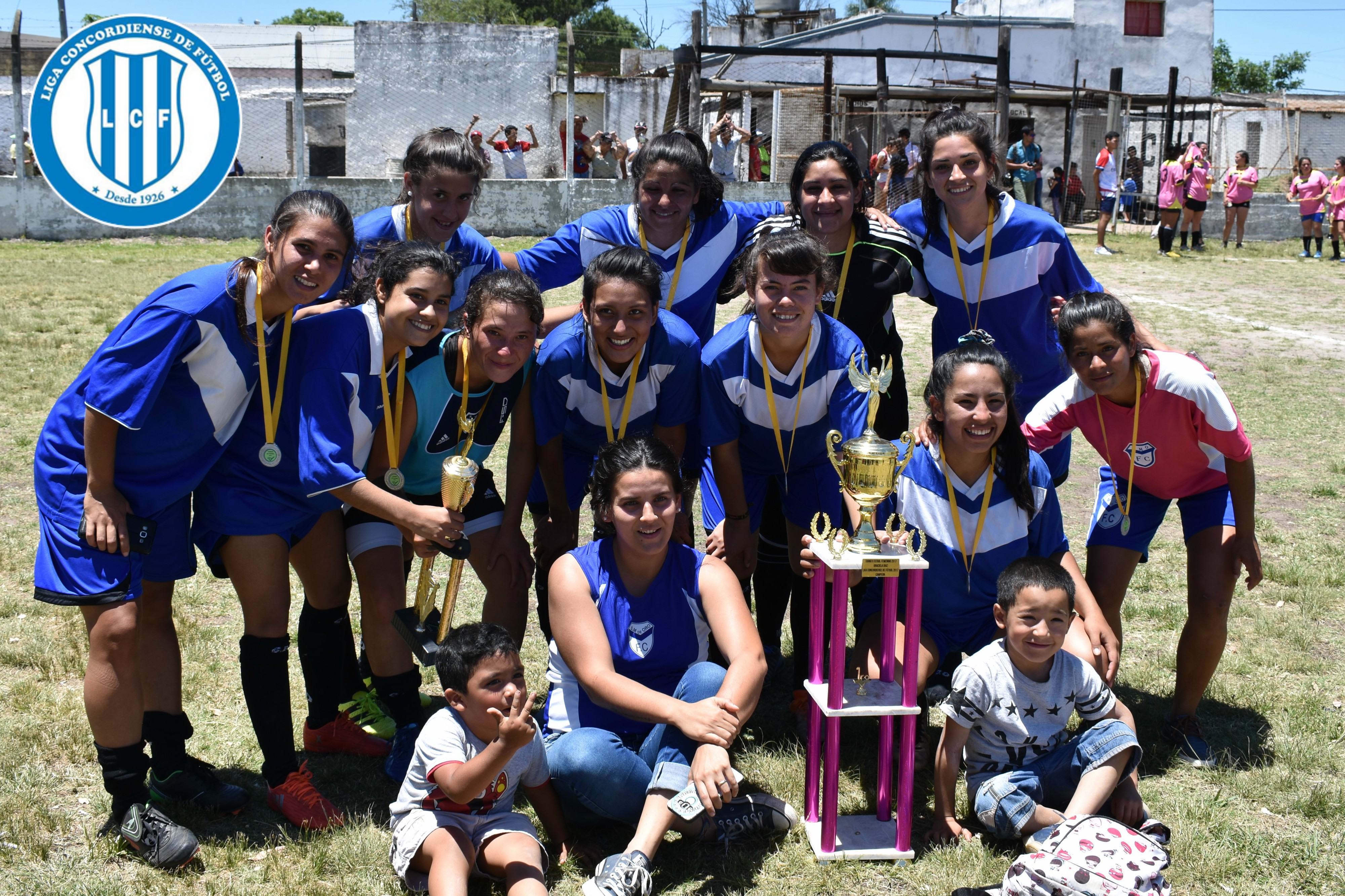 FÚTBOL FEMENINO: Santa María de Oro «A» es el nuevo campeón.