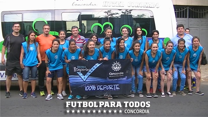 FÚTBOL FEMENINO: Selección de Concordia rumbo a Chubut.