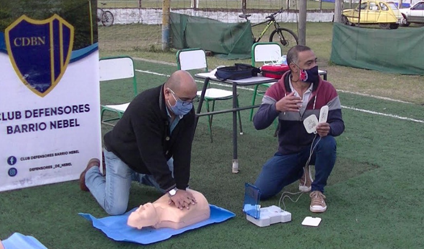 EN NÉBEL SE DIO EL PUNTAPIÉ INICIAL DE LAS CAPACITACIONES SOBRE RCP