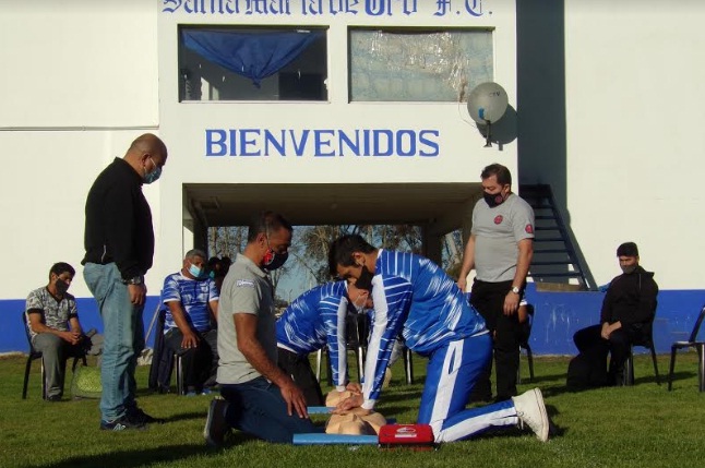 RCP PARA VIVIR PASÓ POR LA NUEVA CANCHA DE SMO