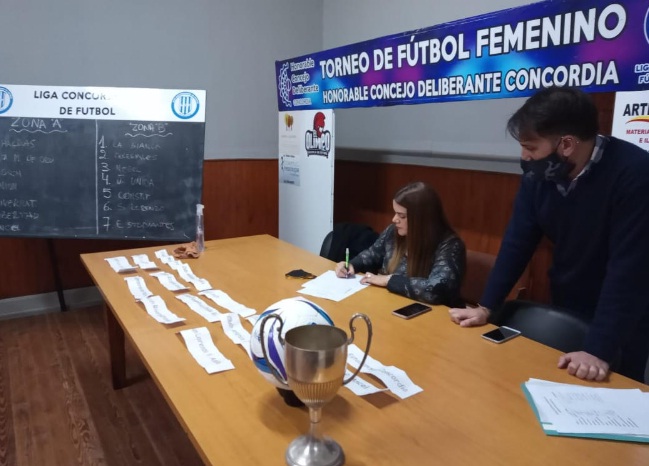 SE SORTEARON LAS ZONAS DEL FÚTBOL FEMENINO