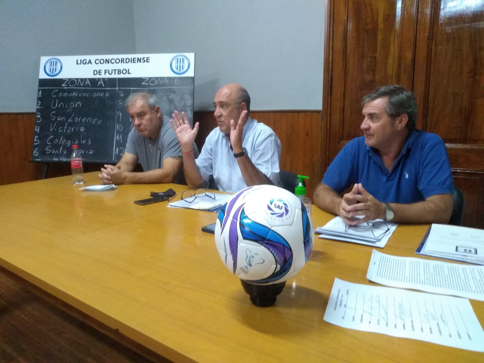 SE SORTEARON LAS ZONAS Y YA SE PALPITA LA FECHA INICIAL EN LA MÁXIMA CATEGORIA DE LA LIGA CONCORDIENSE DE FÚTBOL