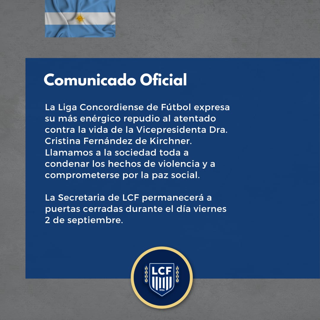 Comunicado Oficial