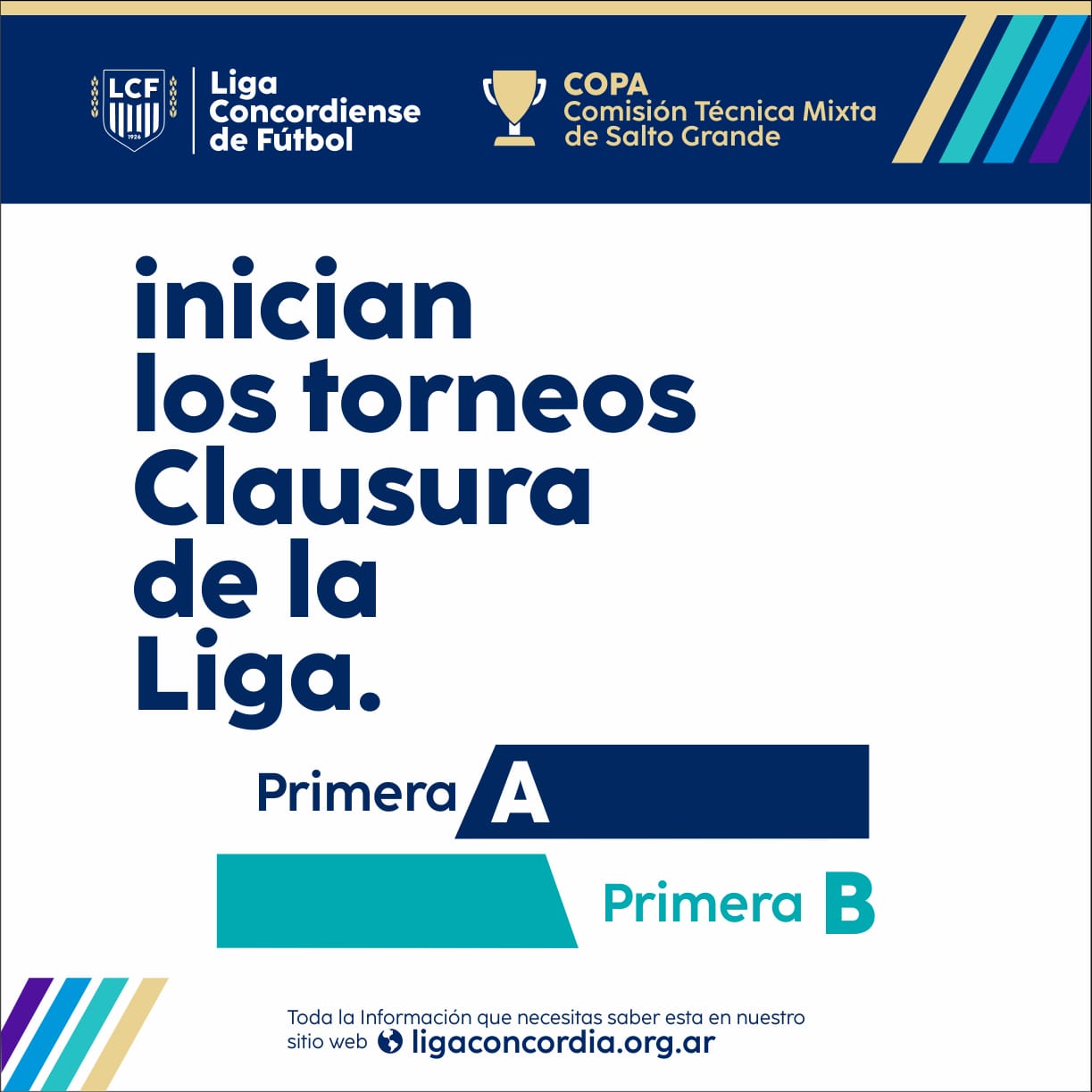 Comienza el torneo Clausura en la “A” y la “B”