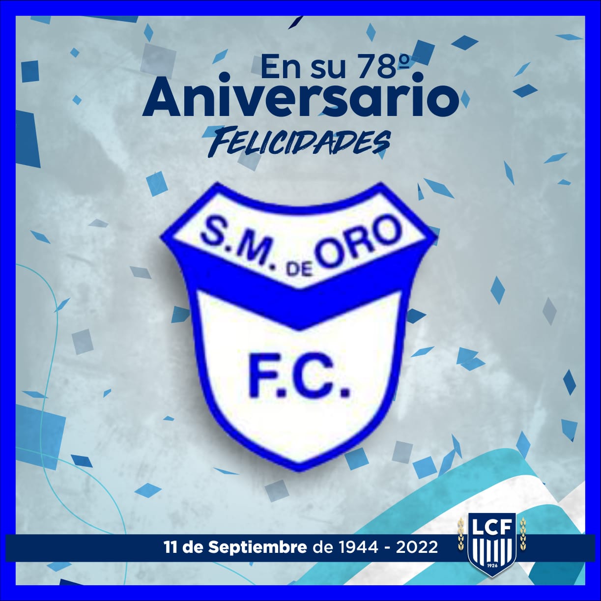 Feliz aniversario Santa María