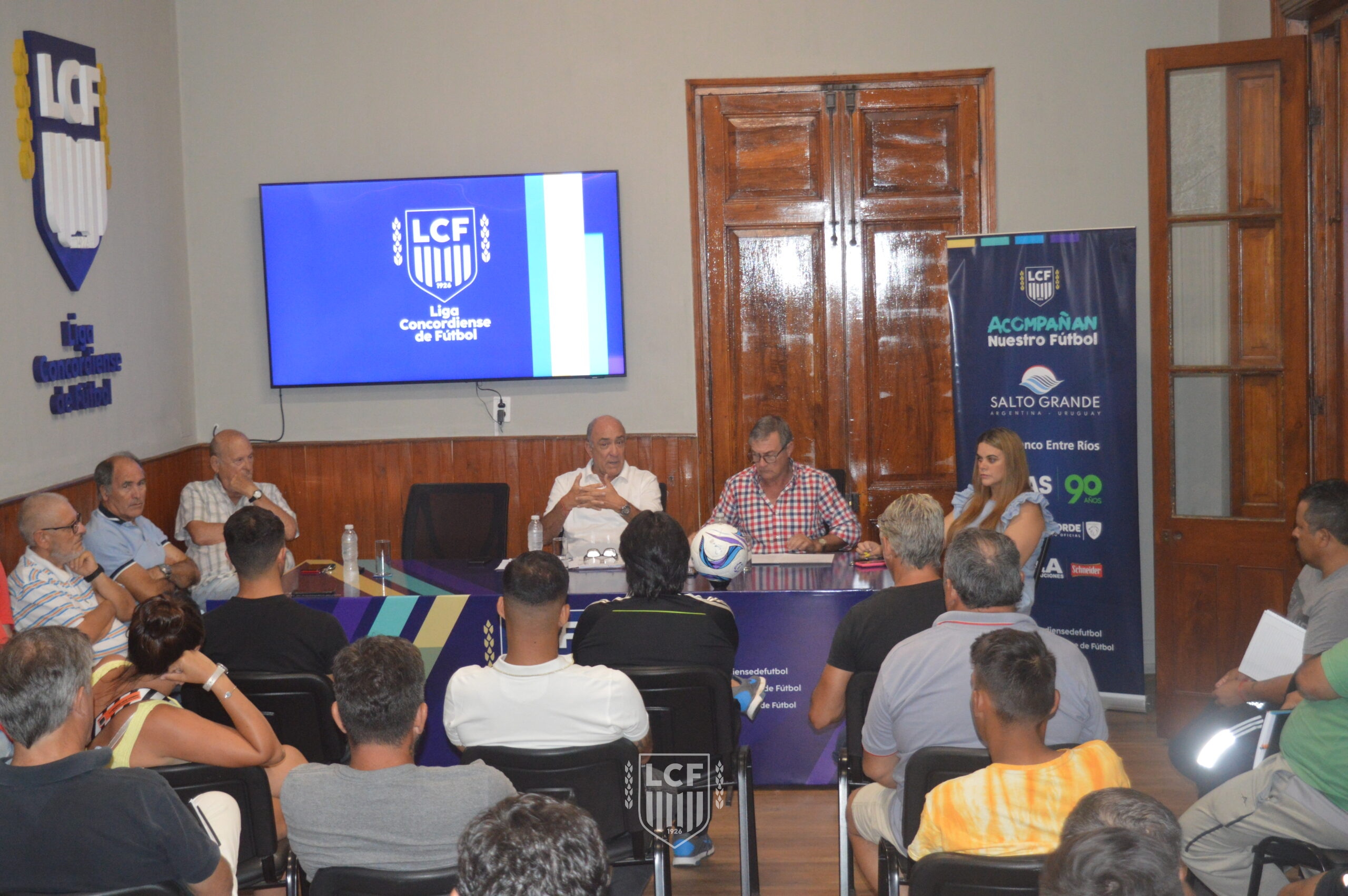 La Liga Concordiense tuvo su primer reunión del año y fijó la fecha de inicio de torneo