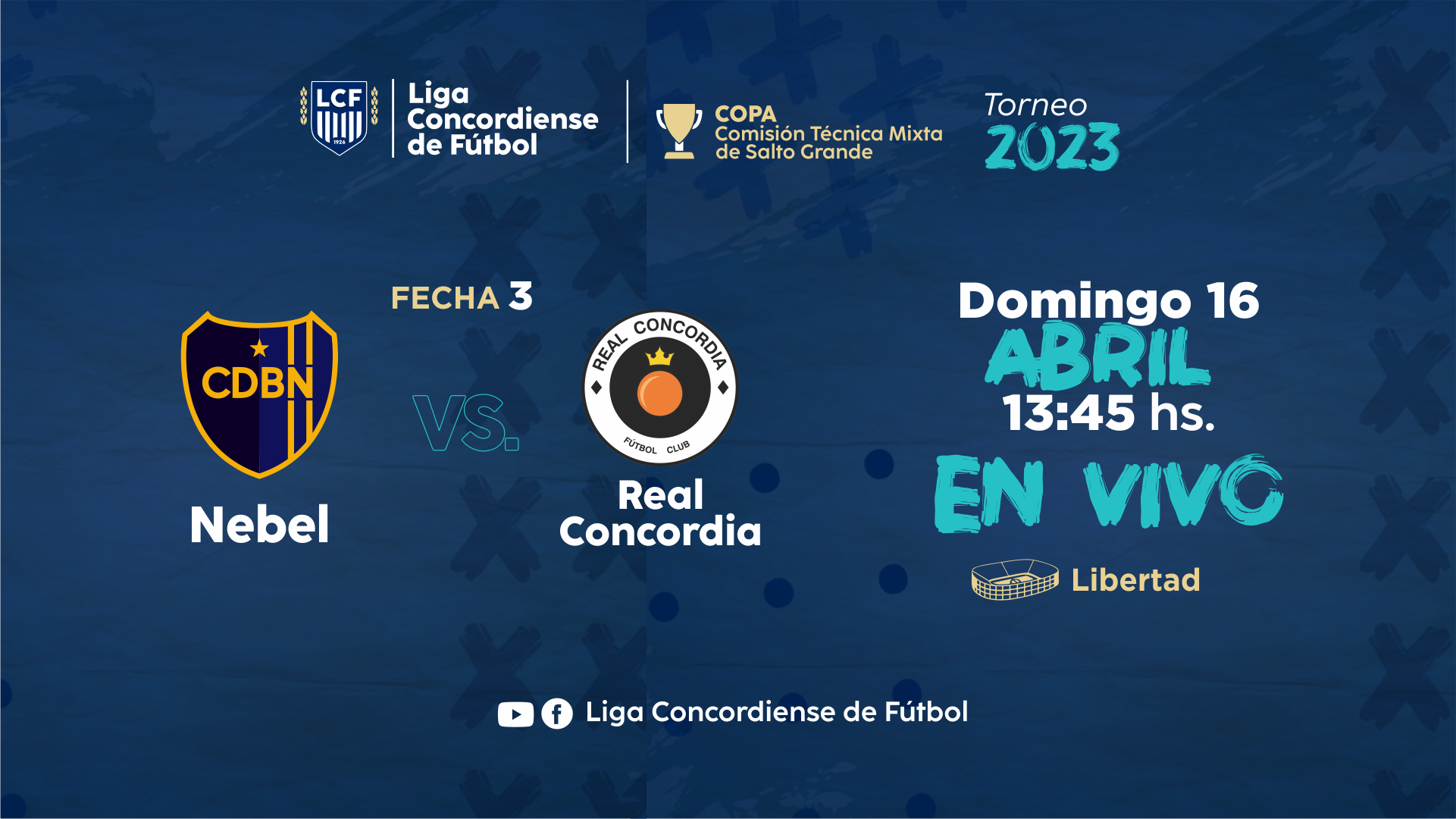 Transmisión en vivo para la Fecha 3