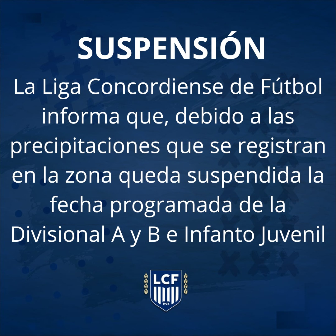 Fútbol Suspendido
