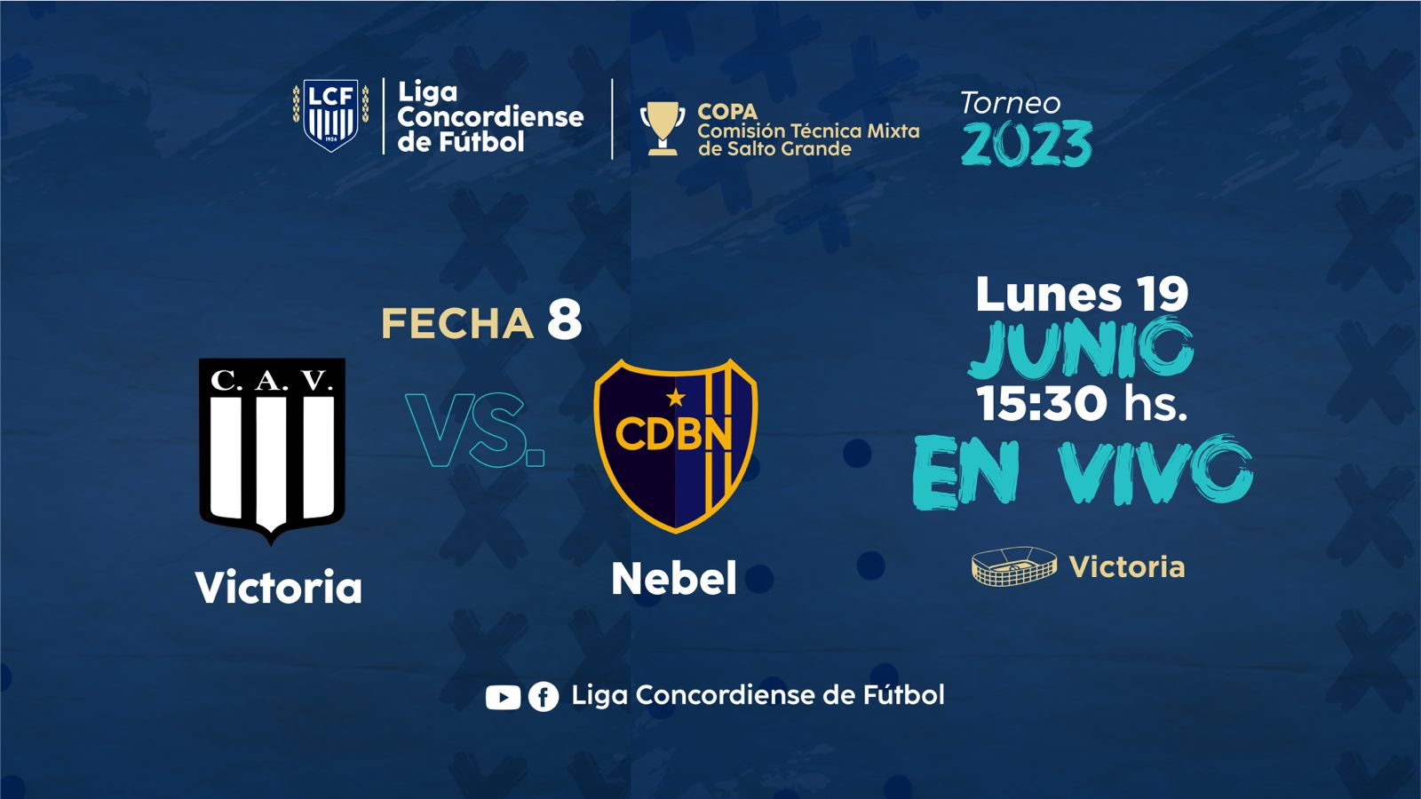 Victoria y Nebel cierran la octava