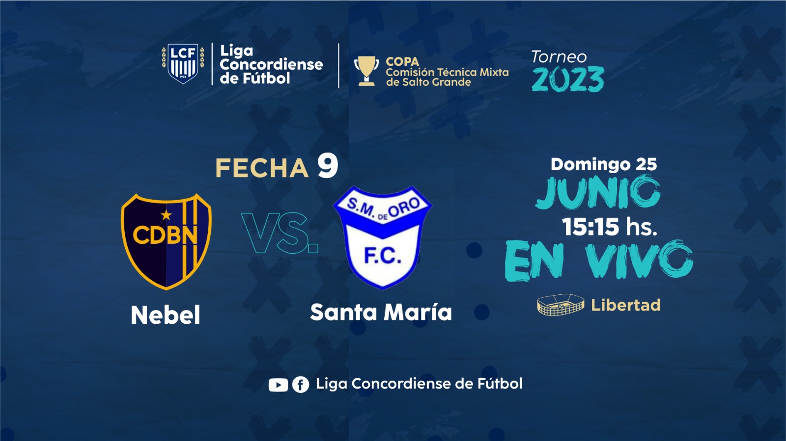 Nébel vs. Santa Maria en vivo