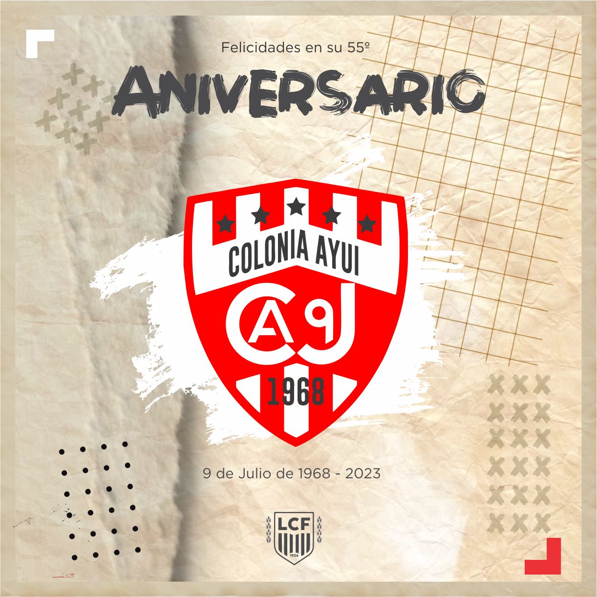 Feliz Aniversario Nueve