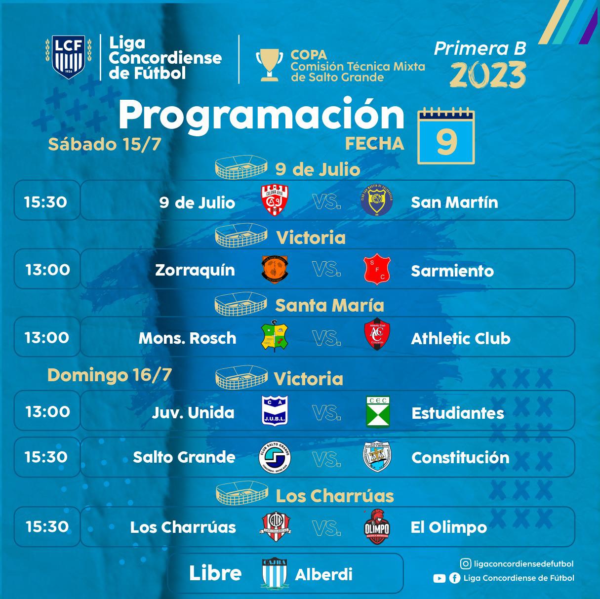 Se juega la novena en la B