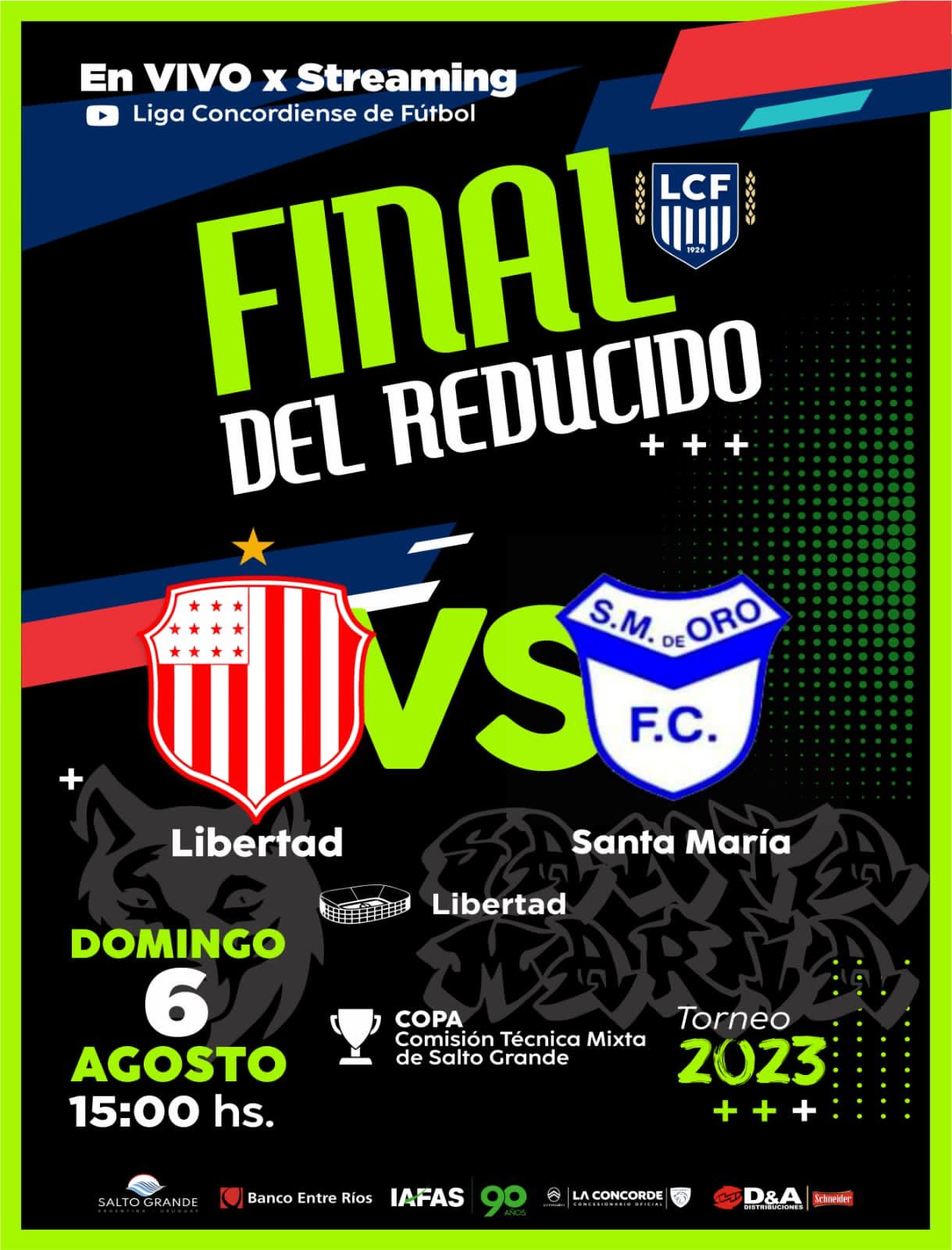 Libertad y Santa María definen el Petit