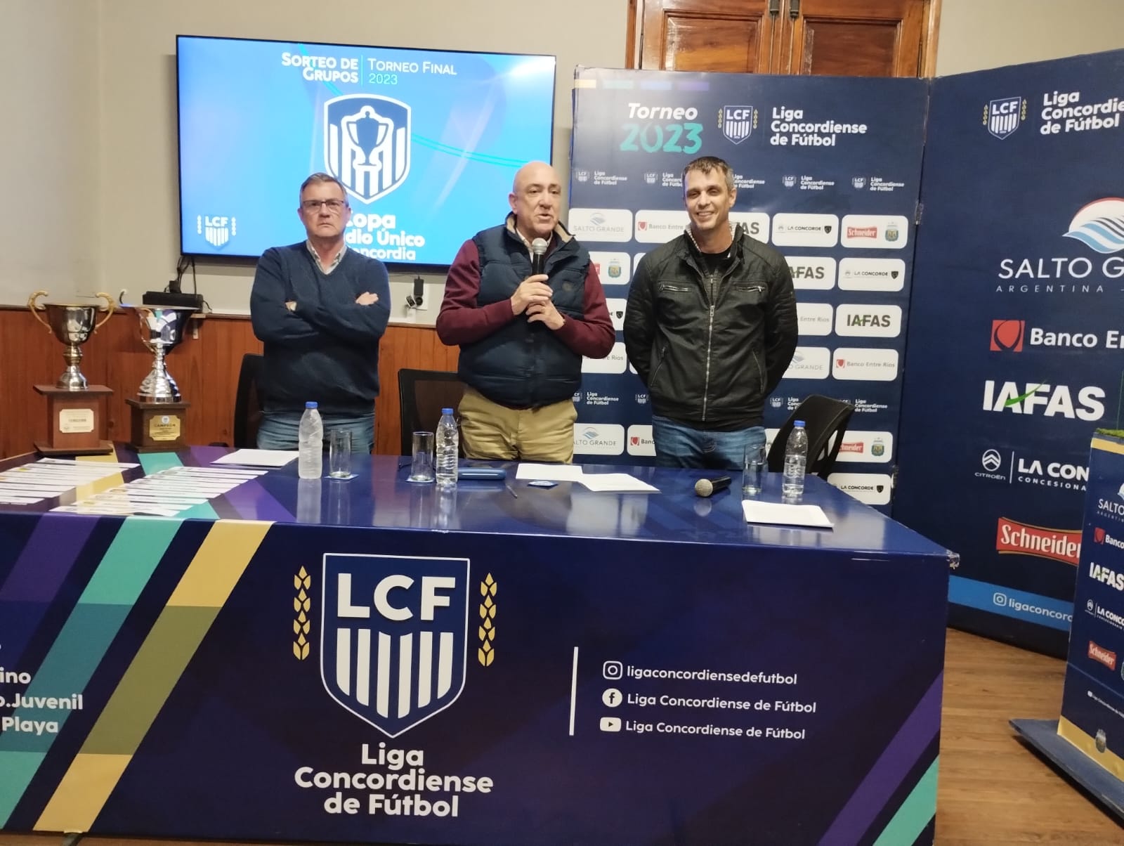 Reunión con anuncios importantes y sorteo del Torneo Final 2023