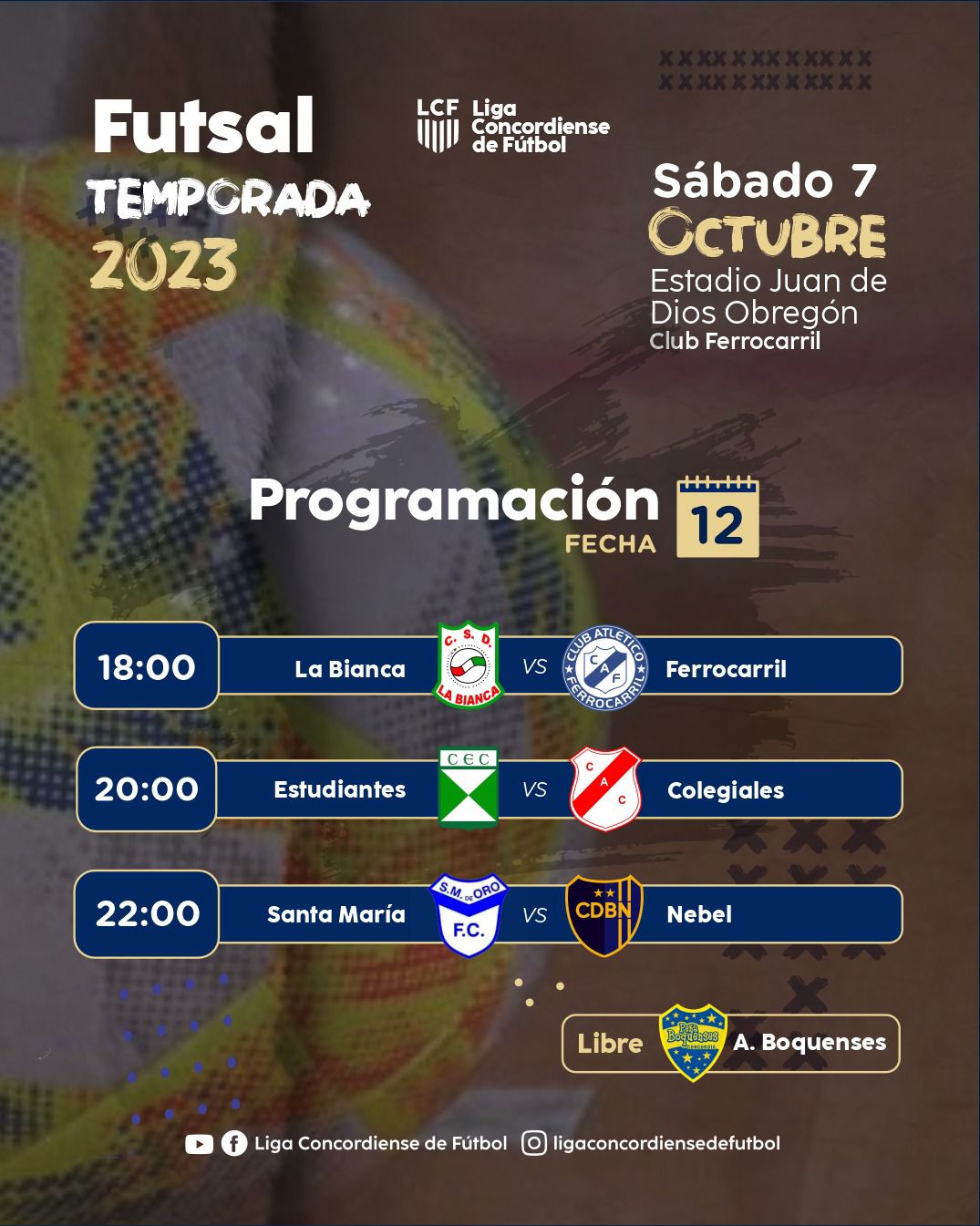 Retorna el Futsal con la 12
