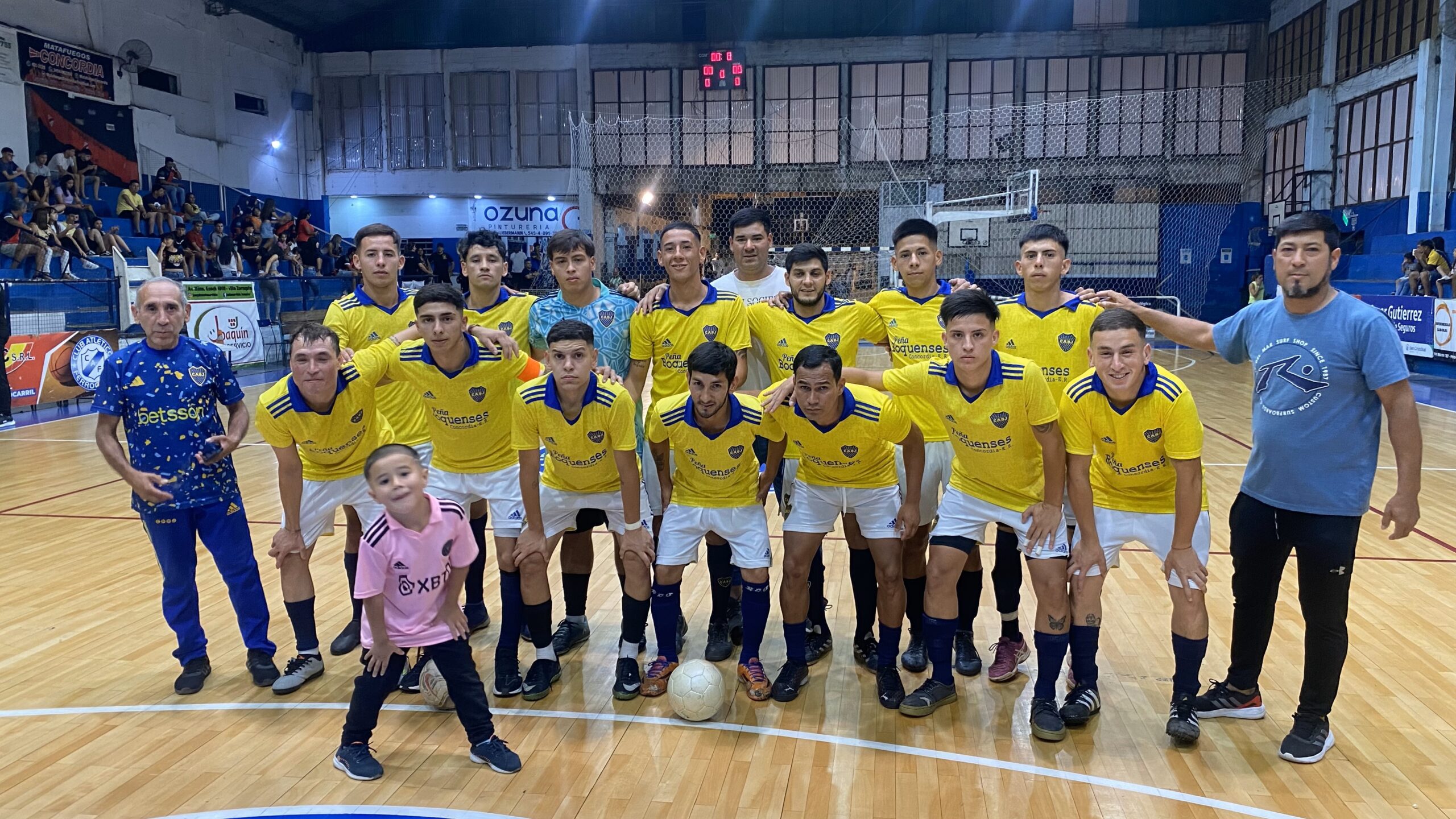 Asociación Boquenses y Ferro son los finalistas del Futsal
