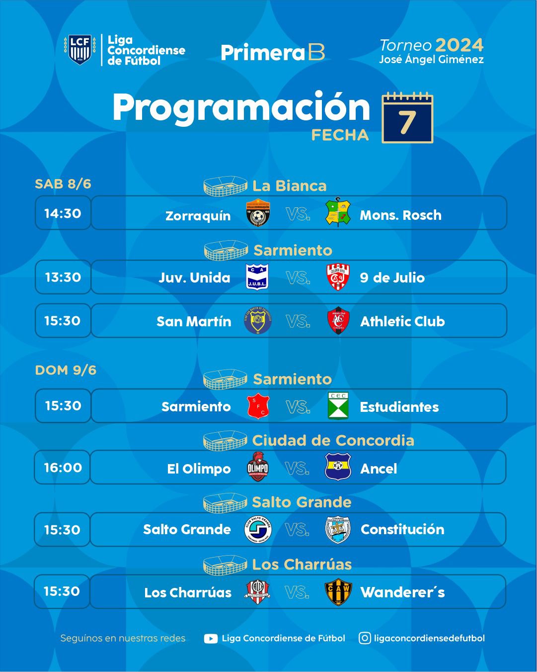 La «B» va por la séptima