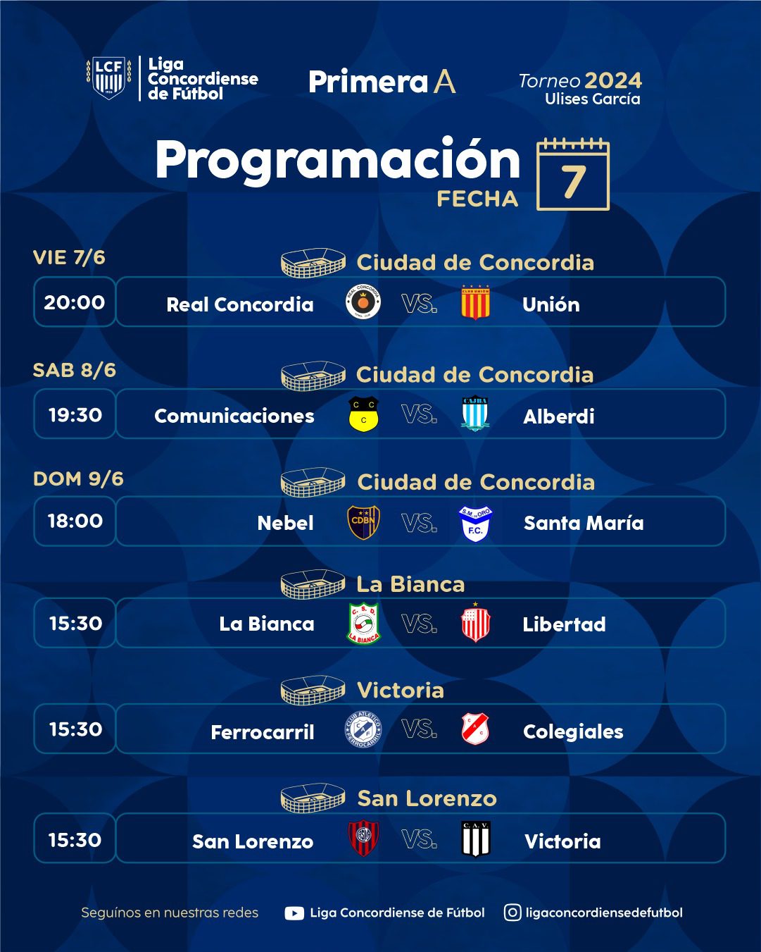 Séptima para la «A»