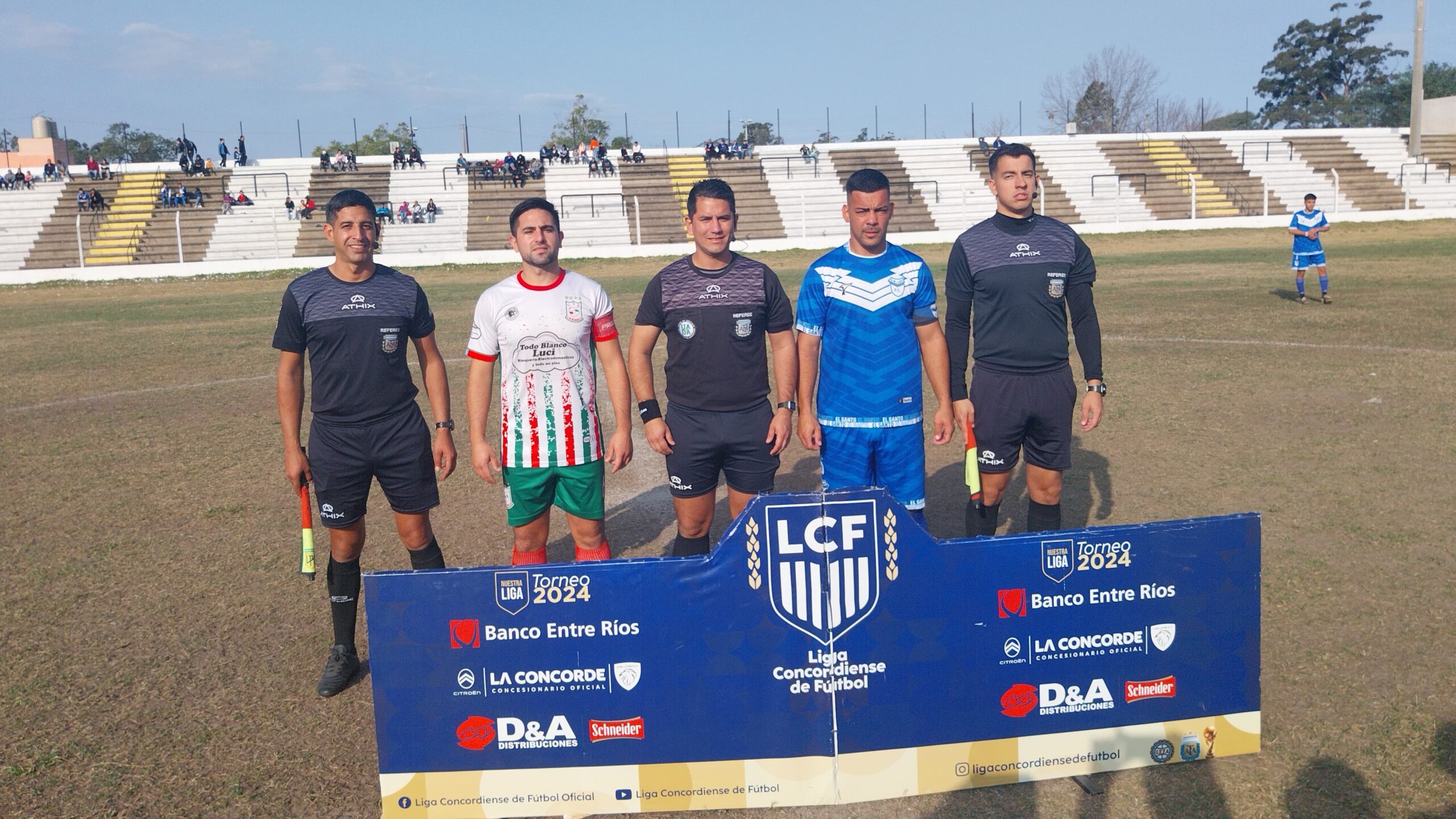 Santa María y La Bianca repartieron puntos