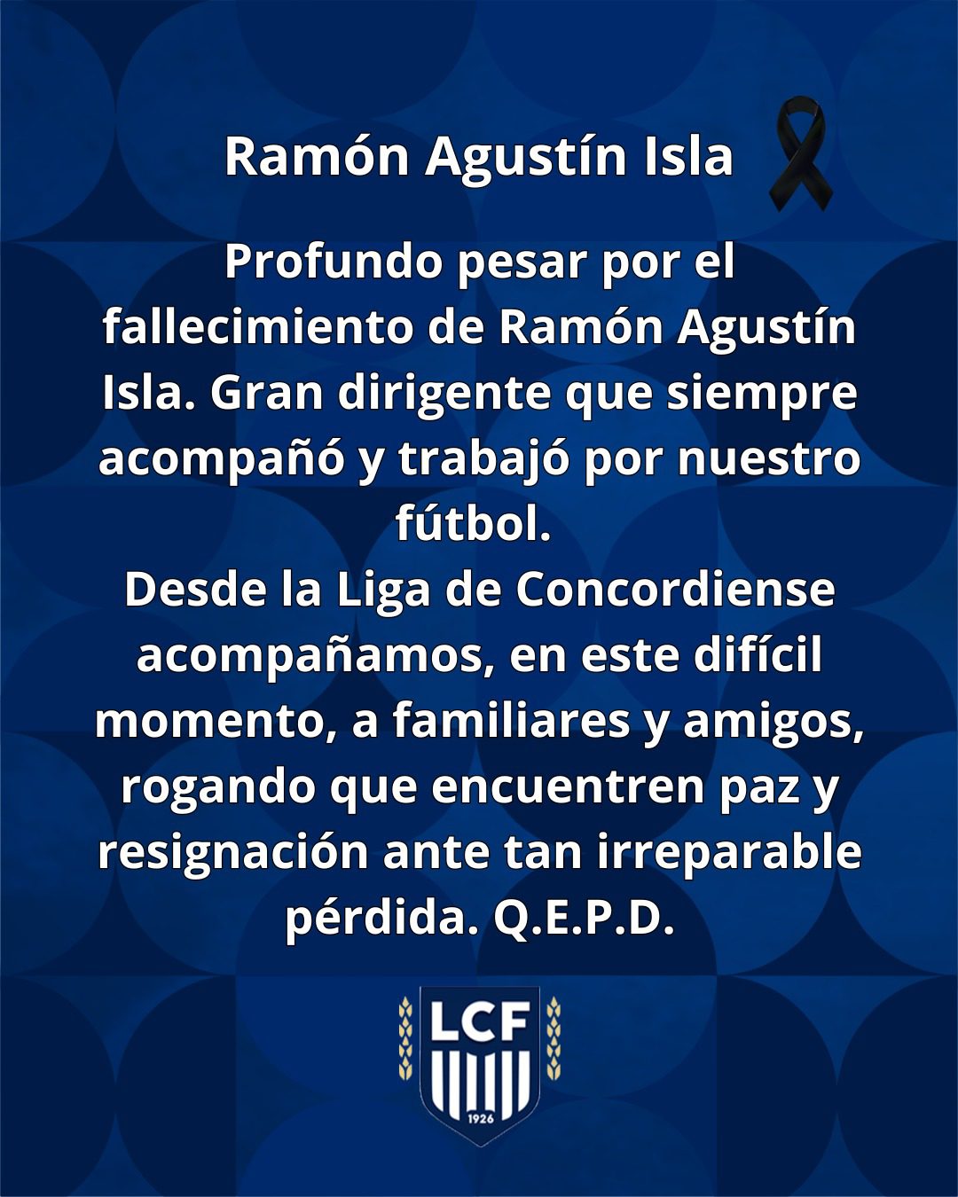 Q.E.P.D. Ramón