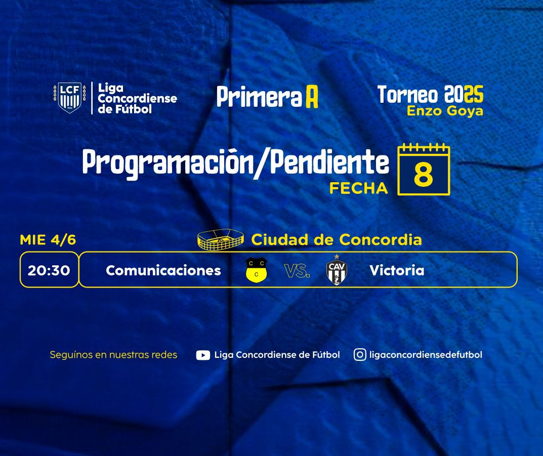 Se juegan el pendiente de la «A» y los tres pendientes de la «B»