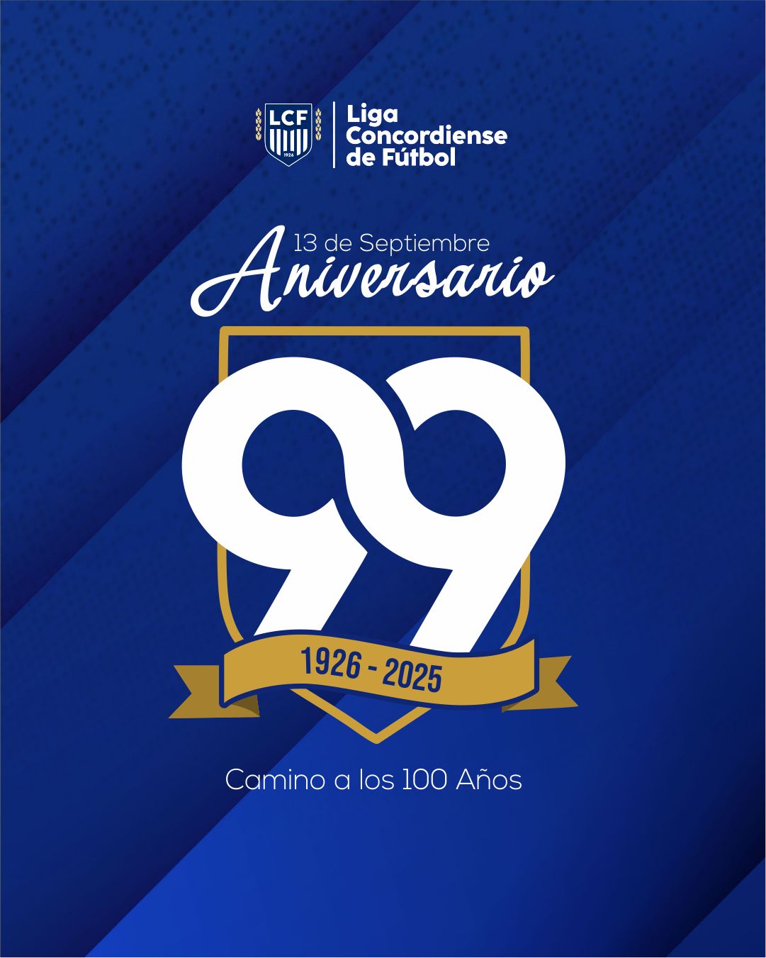 Feliz 99. Camino al Centenario