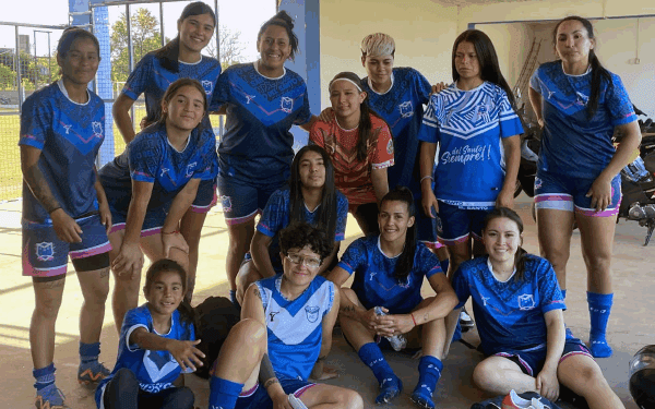 Santa María de Oro bicampeón del Fútbol Femenino