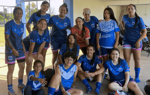 Santa María de Oro bicampeón del Fútbol Femenino