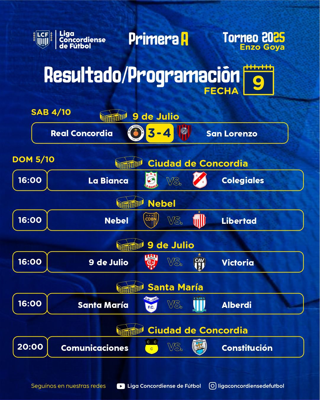 Va la novena del Clausura