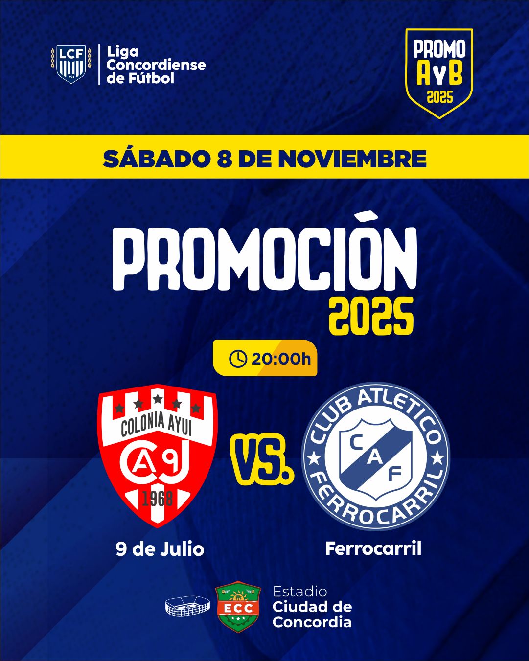 9 de Julio y Ferro juegan una nueva Promoción