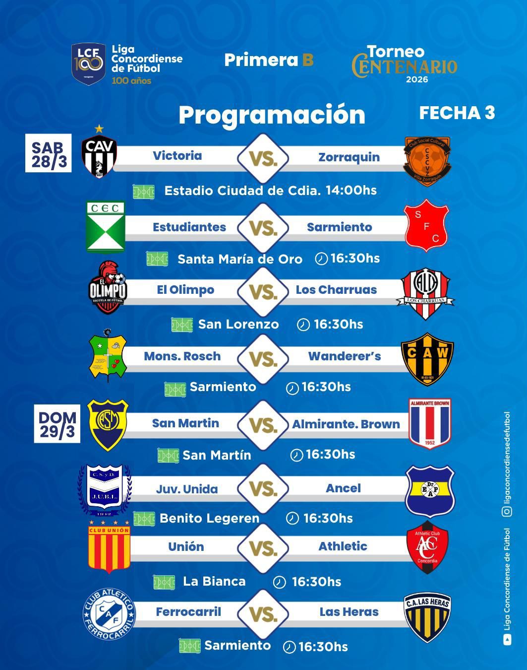 La «B» va por la tercera