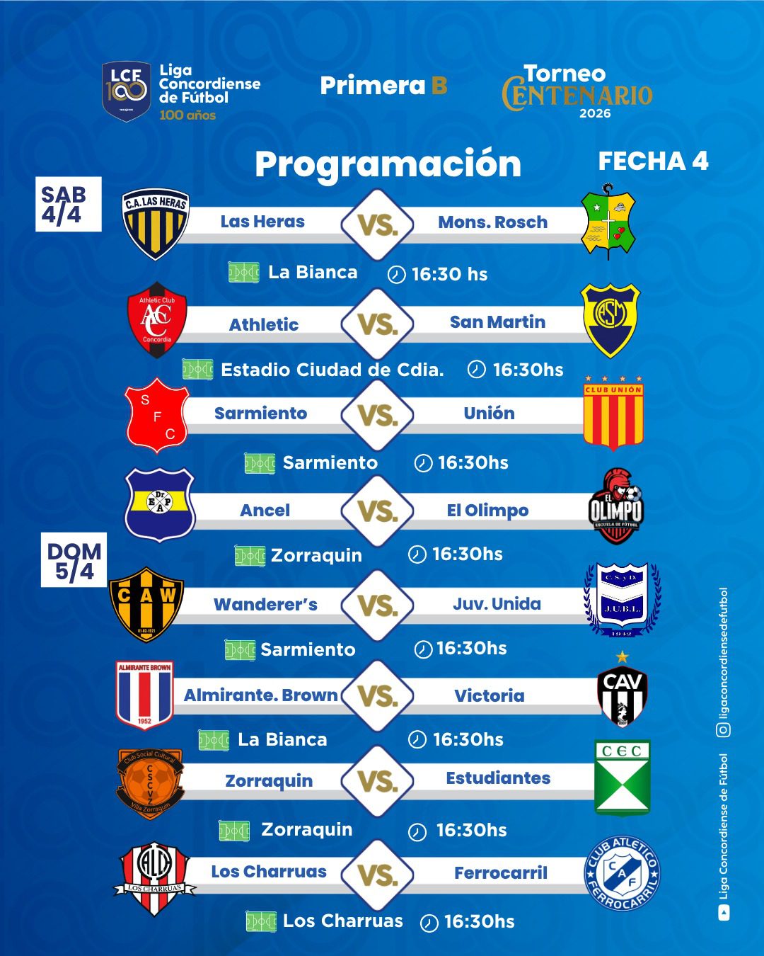Se arrima la cuarta de la B