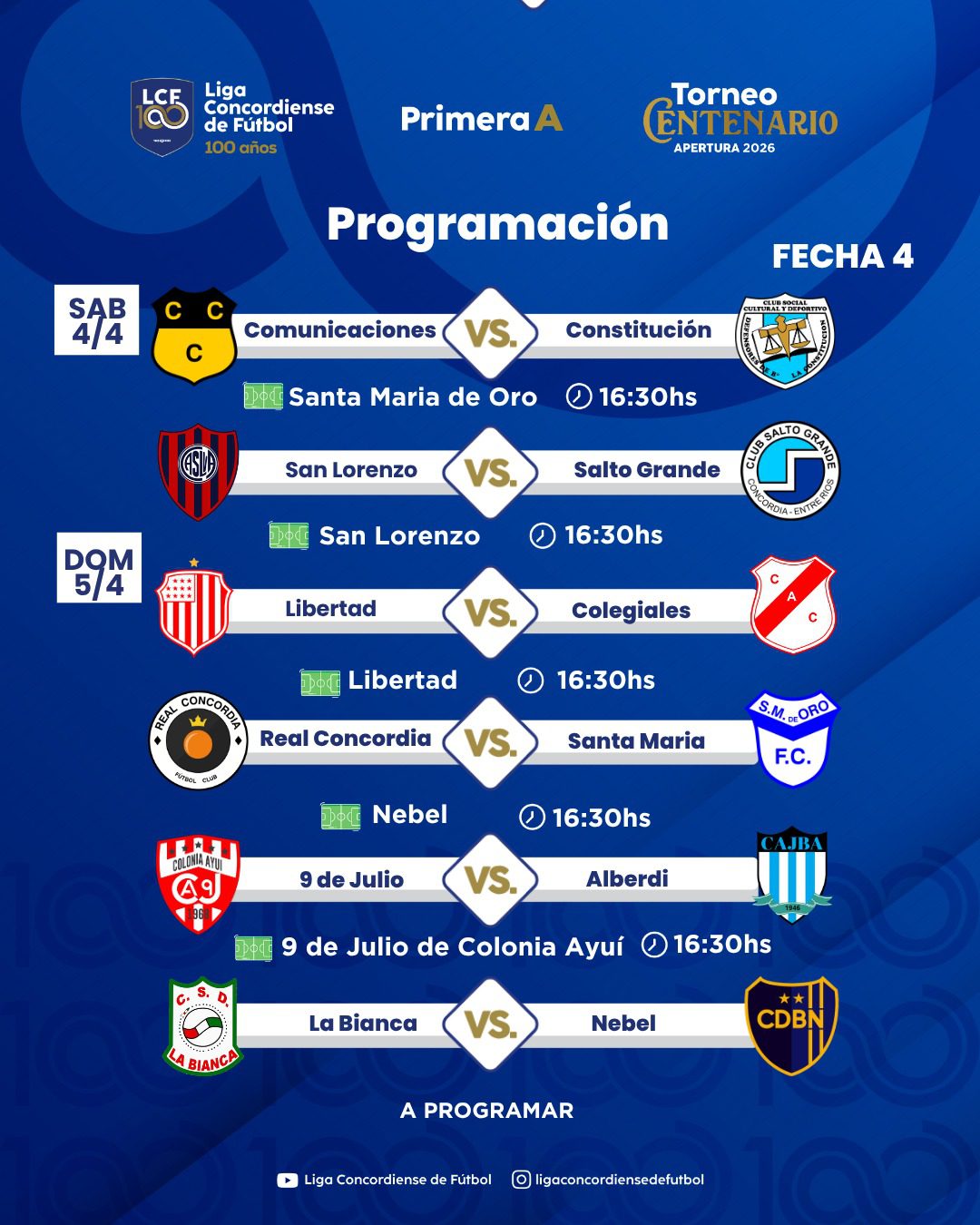 Se viene la cuarta el fin de semana santo