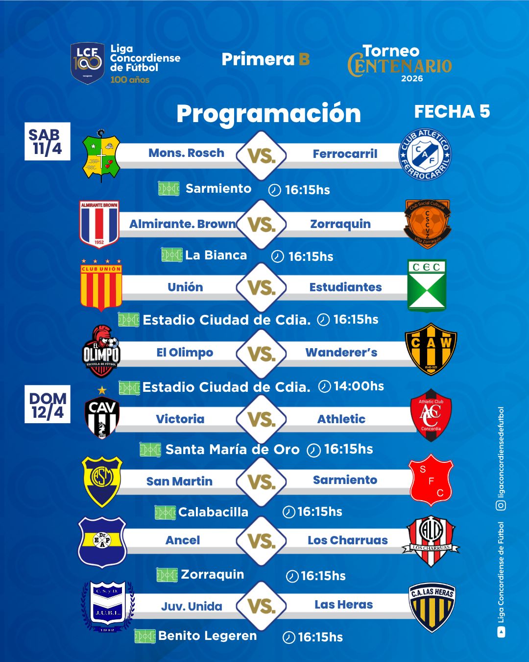 La B entra en la quinta