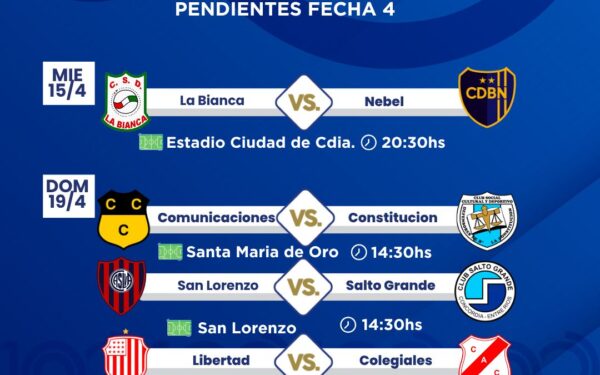 Se juegan los pendientes de la cuarta en la A y la B