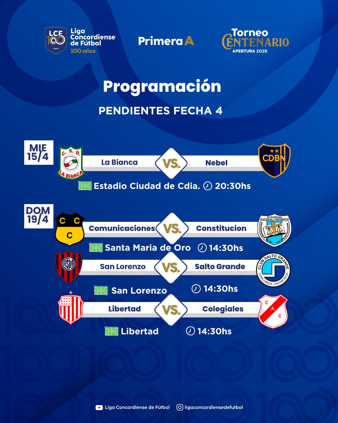 Se juegan los pendientes de la cuarta en la A y la B