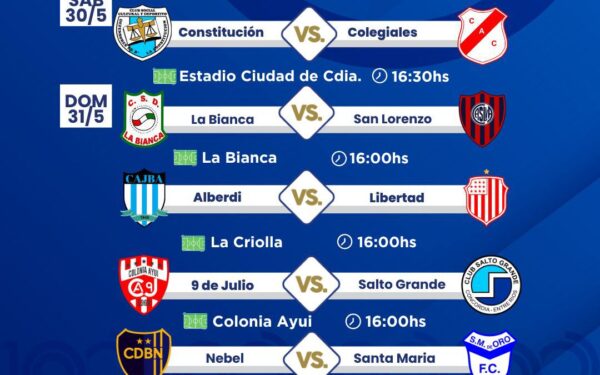 El Apertura disputará su penúltima fecha