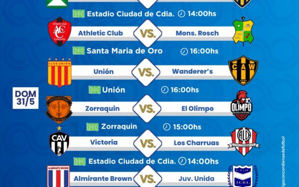 Con una nueva cancha habilitada se juega la tercera de los Interzonales en la «B»