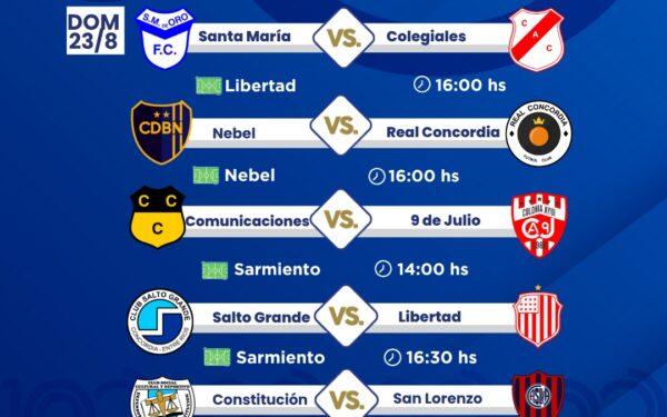 Se juega solamente la segunda del Clausura