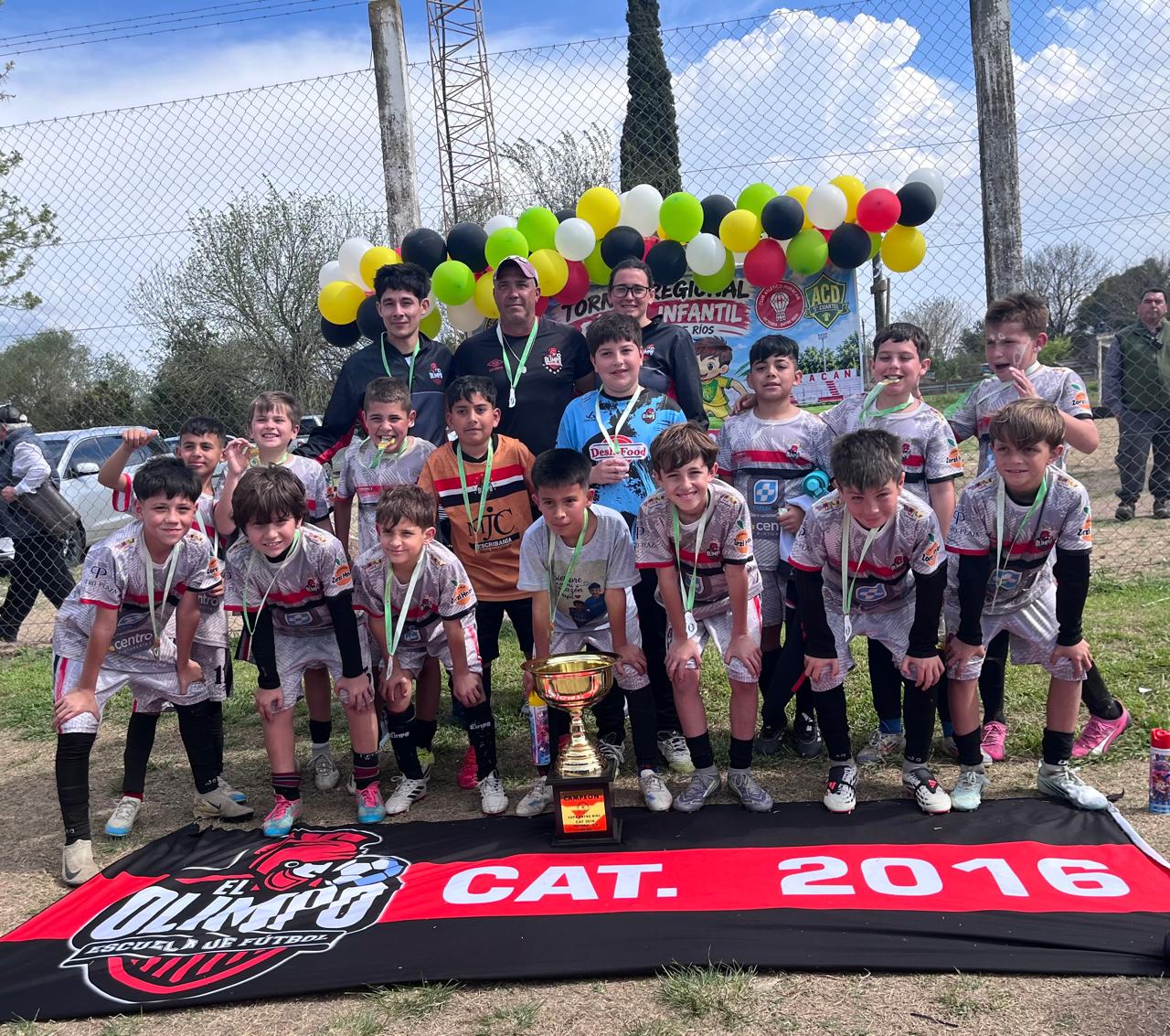 El Olimpo campeón provincial 2016