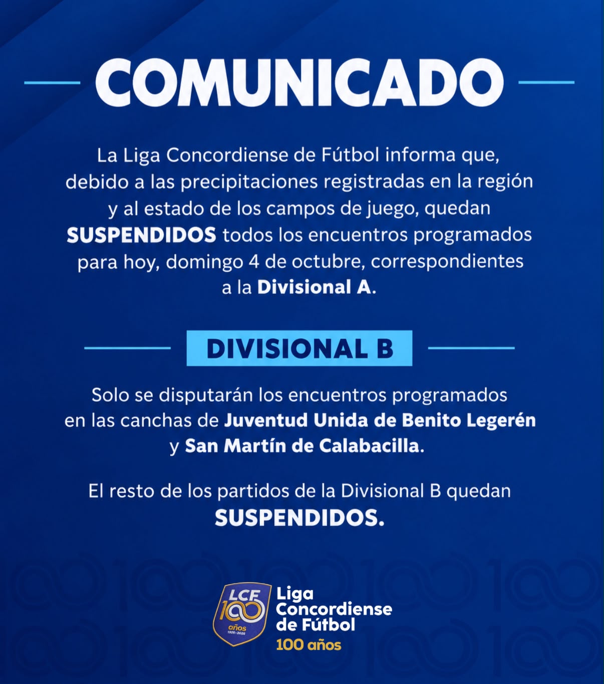 La B juega en dos canchas