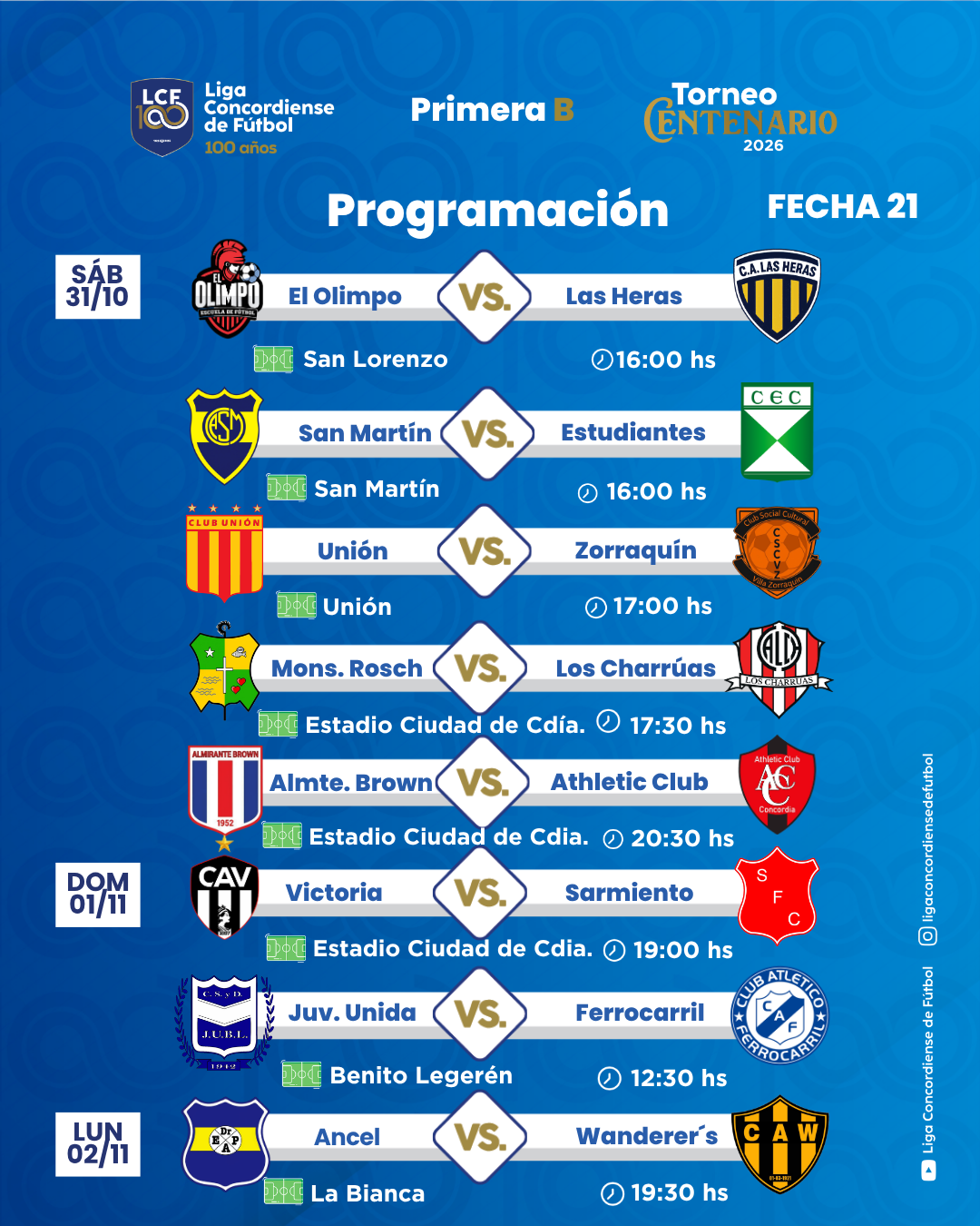 La «B» vuelve con su penúltima fecha